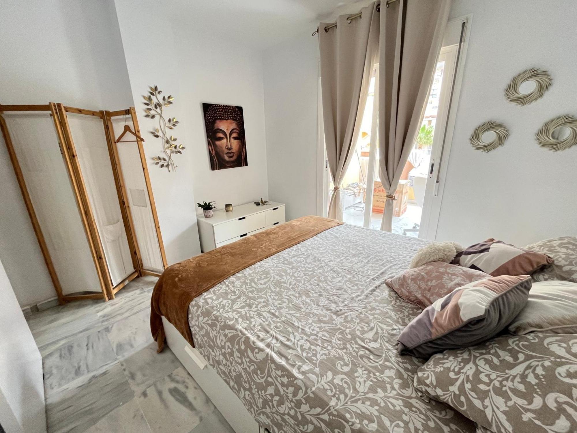 Piso En Zona Tranquila De - Torrequebrada Golf Apartman Benalmádena Kültér fotó